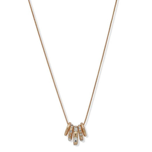 Nine West Jewelry 19N00628 Base metal with gold-tone NINE WEST
