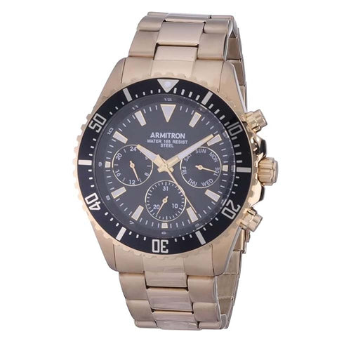 Armitron 20-5351BKGP Multi-Function Men's Watch