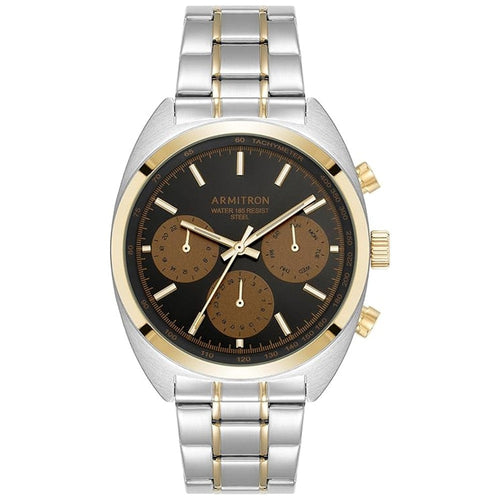 Armitron 20-5625BKTT Men's Multi Function Dial Bracelet Watch