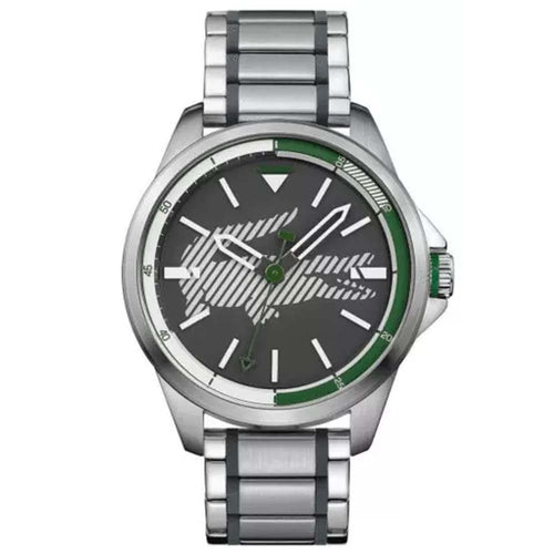 LACOSTE 2010943 Gray Dial Stainless Steel Band Men's Watch