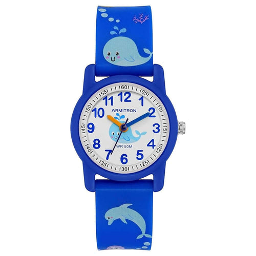 Armitron 27/1004 Sport Kids Easy to Read Patterned Resin Strap Watch