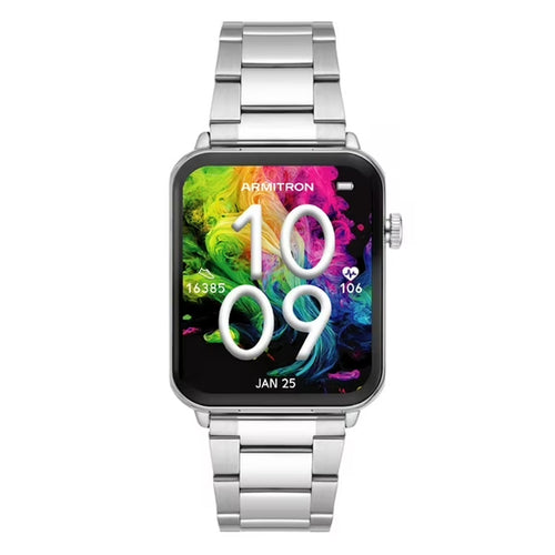 Armitron Matrix 42-1007SVSVWM Silver Mesh Watch