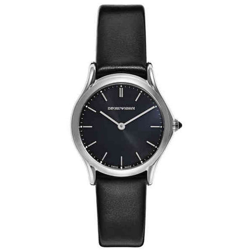 Emporio Armani Swiss ARS7012 Classic Black Sunray Dial Casual women's Watch