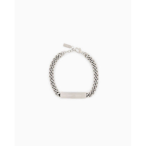 Emporio Armani EGS3304040 EA-Logo Chunky Curb Chain ID Bracelet