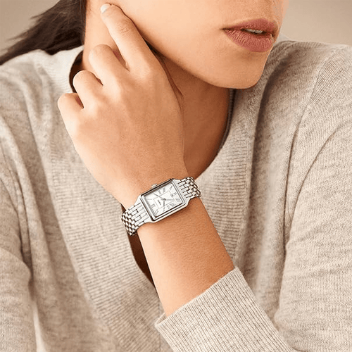 FOSSIL ES5221 Raquel Three-Hand Date Stainless Steel Watch