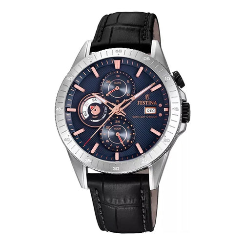 Festina F16990-2 Multifunction Blue Dial Quartz Men's Watch