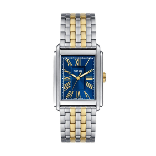 Fossil FS6010 Carraway Three-Hand Two-Tone Stainless Steel Watch