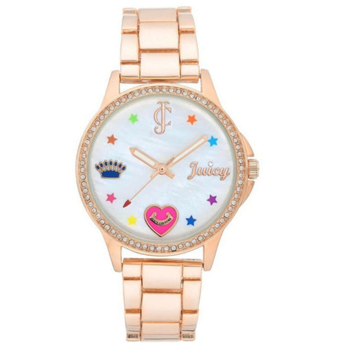 Juicy Couture Women's Watch JC/1116MPRT - Elegant Rose and Two-Tone Juicy Couture