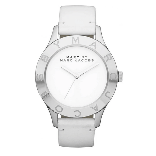 Marc Jacobs MBM1200 Patent Blade Stainless Steel Leather Strap Women's Watch