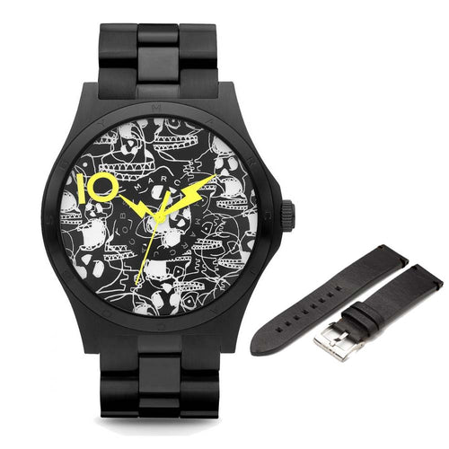 Marc Jacobs MBM9027 10th Year Special Edition Ion Plated Men's Watch Set