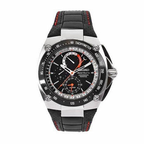 Seiko SPC047P2 Black Dial Rubber Strap Series 5 Men's Automatic Watch seiko