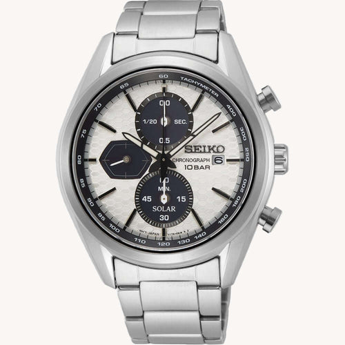 Seiko SSC769P1 Stainless Steel Solar Quartz Chronograph Men's Watch