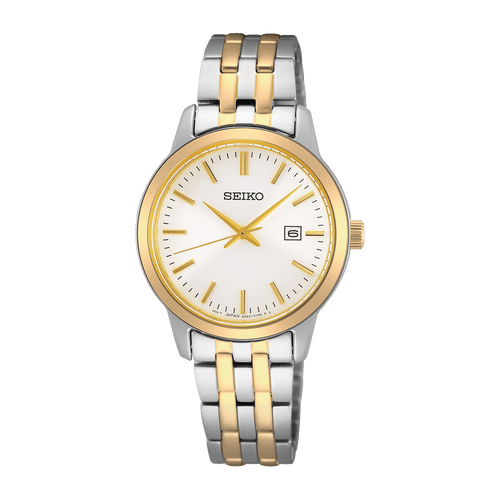 Seiko SUR410P1 White Dial Analog Quartz Men’s Watch