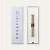 Rosefield SBGSG-O77 Studio Double Chain Black Gold Women's Watch