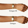 Rosefield OBSSG-O47 Octagon Black Gold Women's Watch