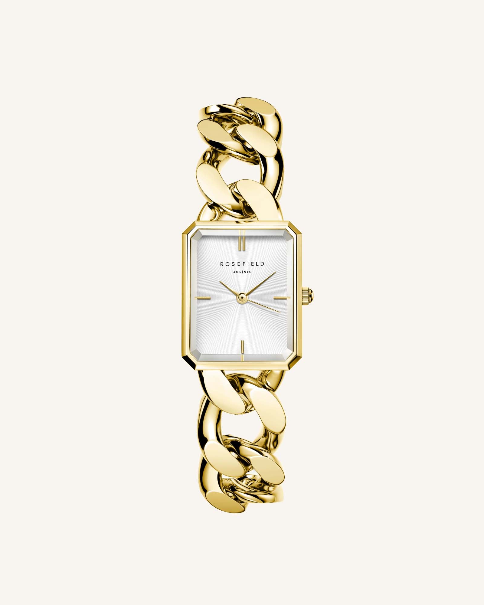 Rosefield SWGSG-O55 Octagon XS Studio Gold Women's Watch