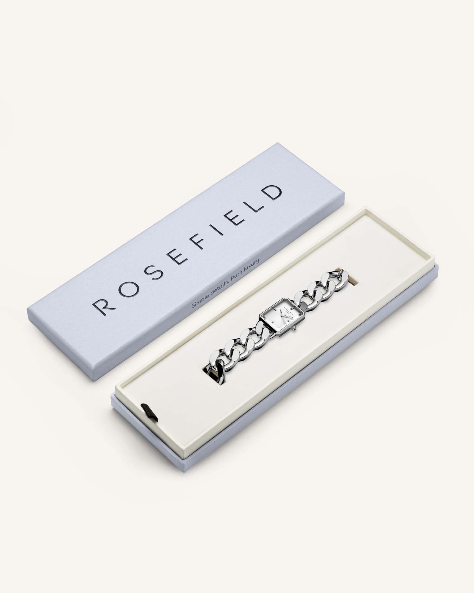 Rosefield SWSSS-O56 Octagon XS Studio Silver Women's Watch