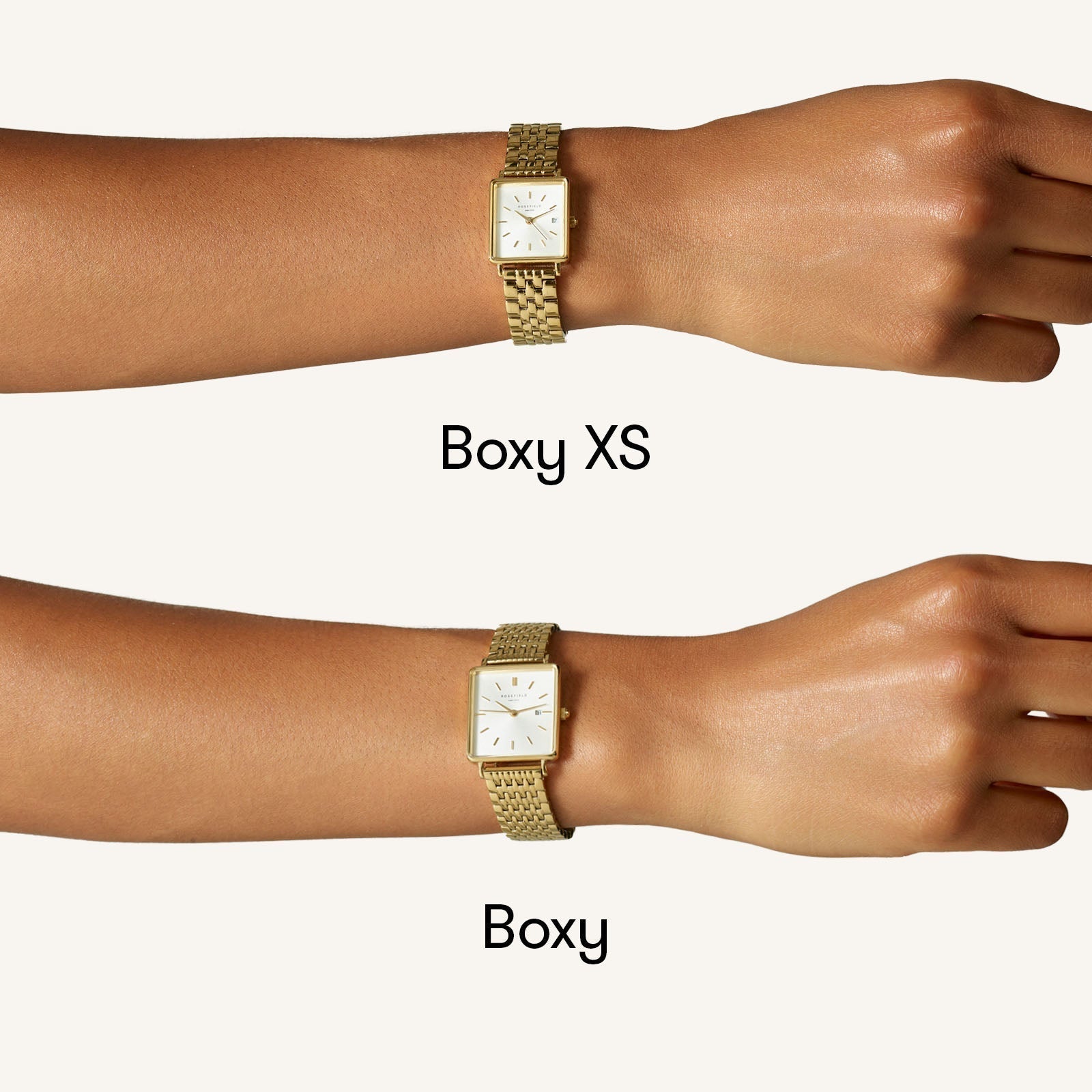 Rosefield QWSS-Q08 The Boxy Silver Women's Watch