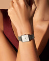 Rosefield QWSS-Q08 The Boxy Silver Women's Watch
