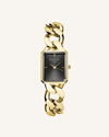 Rosefield SBGSG-O57 Octagon XS Studio Black Gold Women's Watch