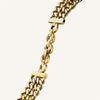 Rosefield SBGSG-O77 Studio Double Chain Black Gold Women's Watch