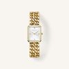 Rosefield SWGSG-O76 Studio Double Chain Gold Women's Watch