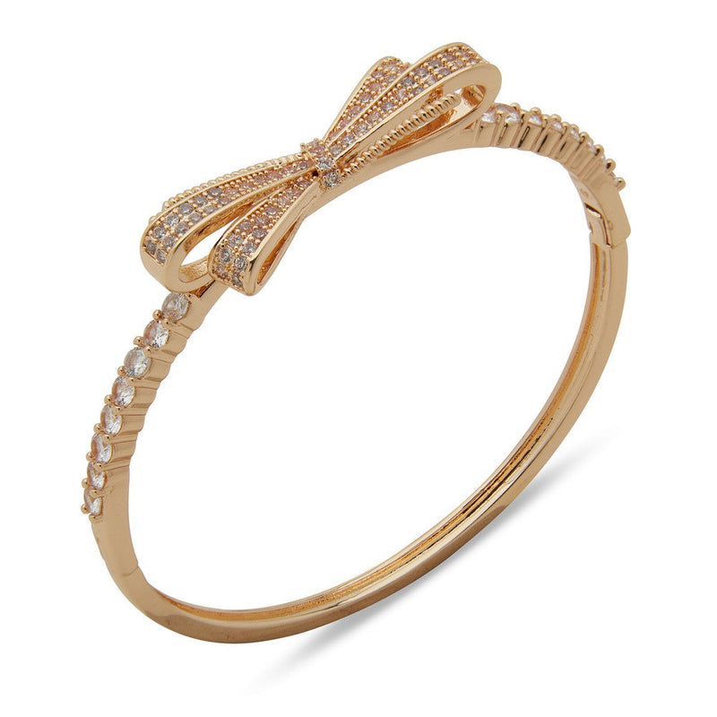 Anne Klein 01B00813 Bow Crystal Bracelet