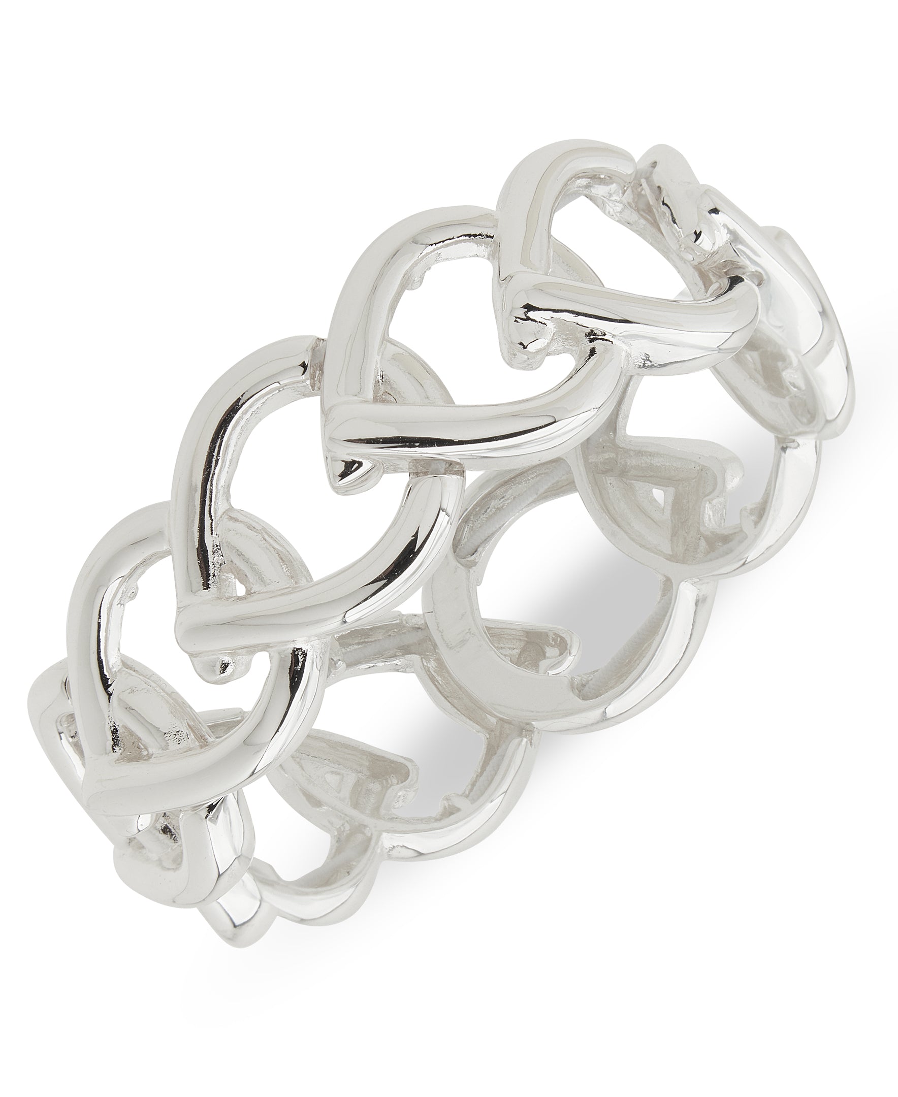 Anne Klein 01B00881 Teardrop Linked Stretch Bracelet