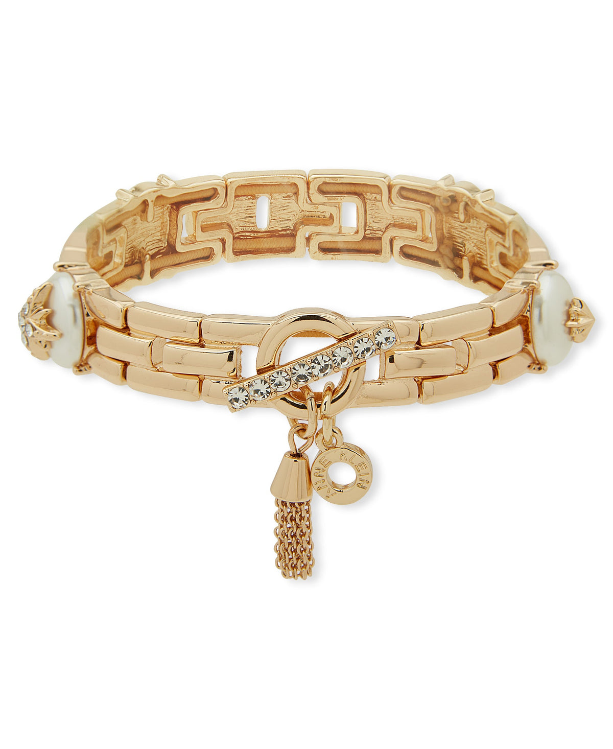 Anne Klein 01B00891 Star Motif Stretch Bracelet