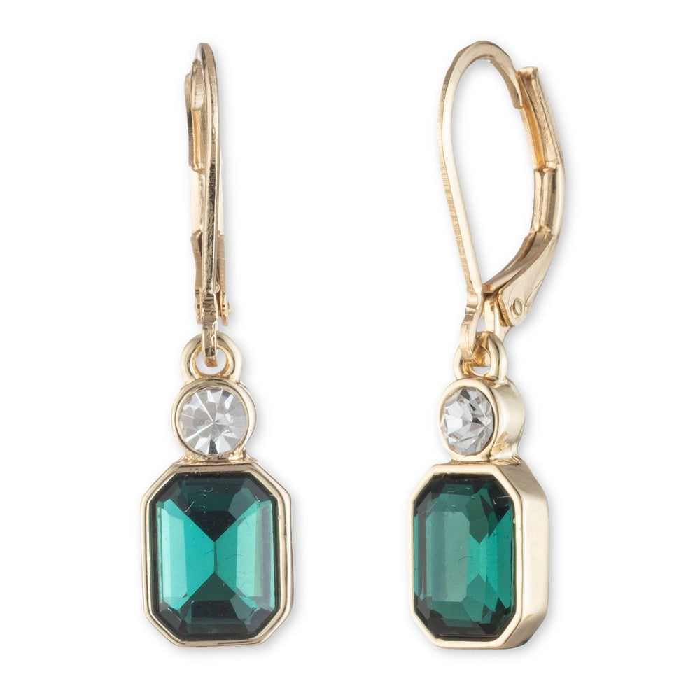 ANNE KLEIN EARRING 01G00985PE Emerald/Crystal WOMEN JEWELRY