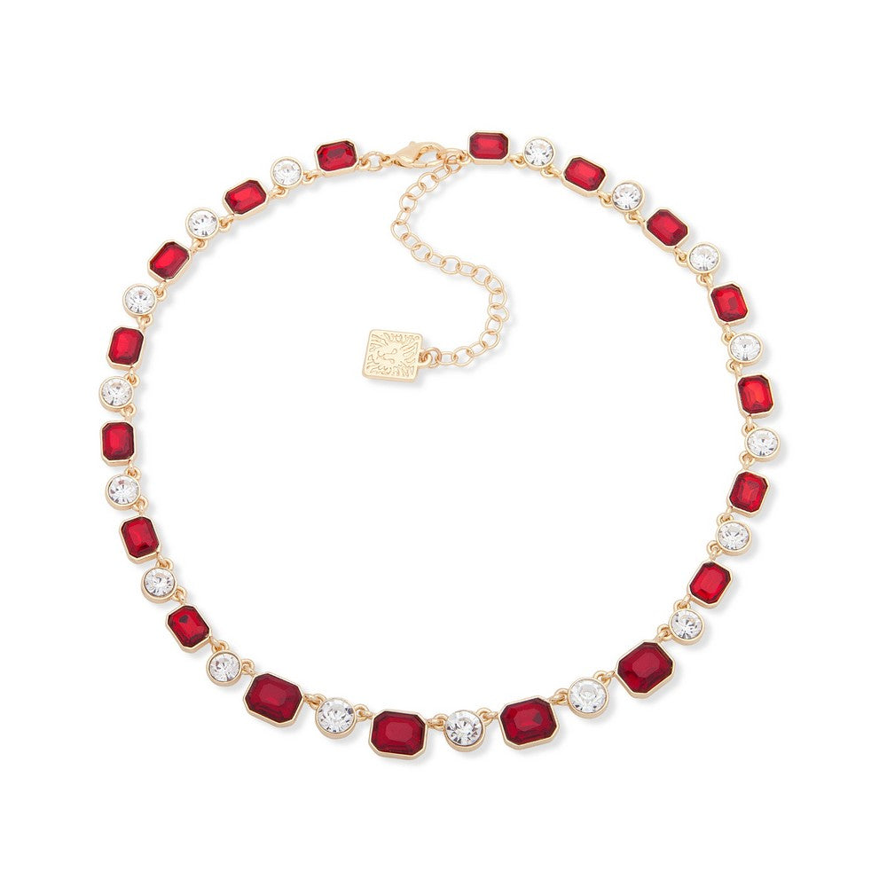 ANNE KLEIN Neclace 01N00506NK Siam/Crystal Women Jewelry
