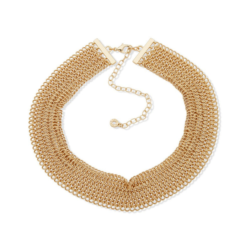 Anne Klein 01N00511 Mesh Chain Choker Necklace