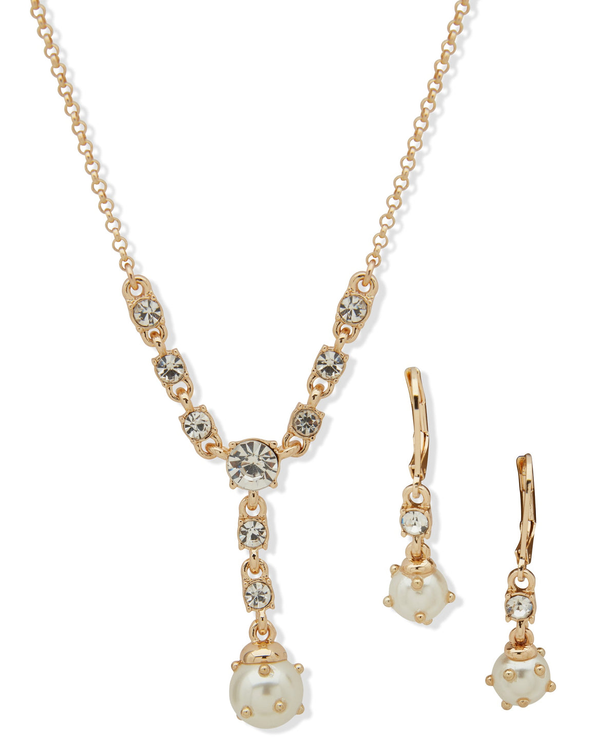 Anne Klein Earring & Necklace Set 01S00263 Women Jewelry