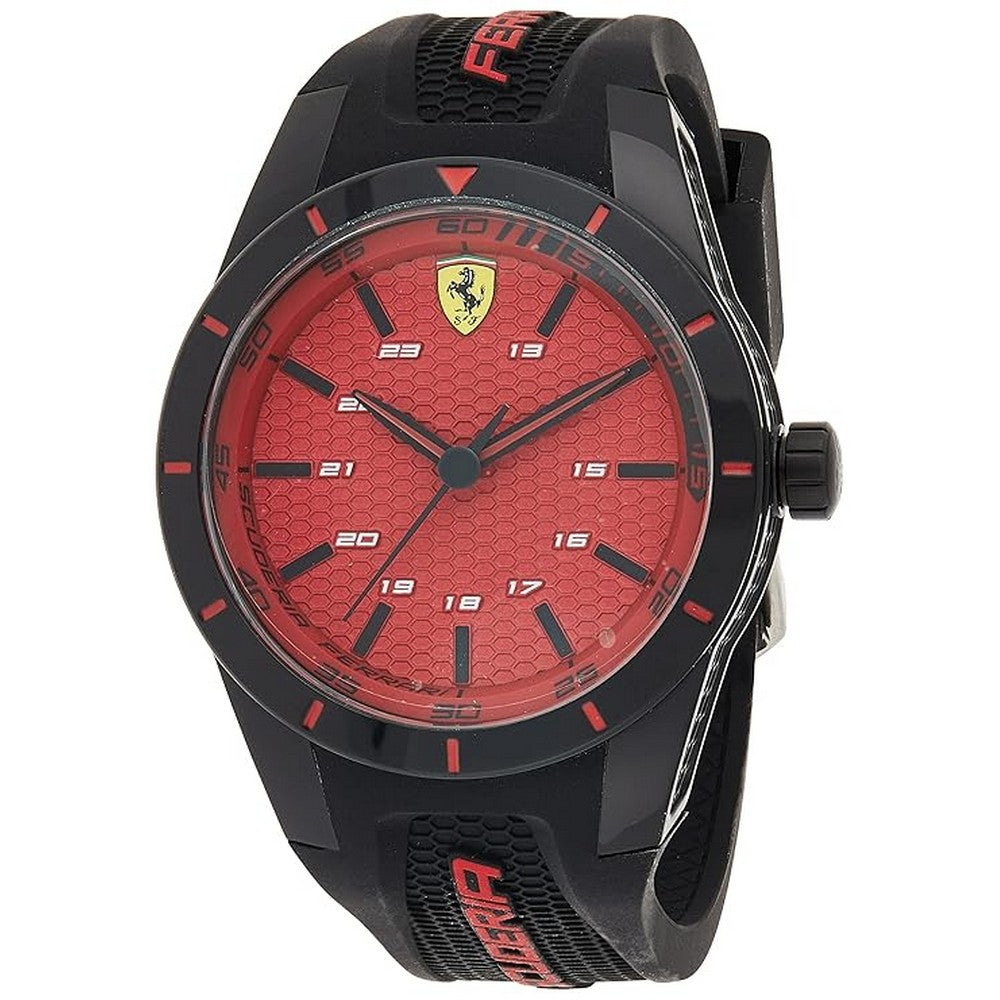 SCUDERIA Ferrari 0830248 Red Analogue Red Dial Men's Watch