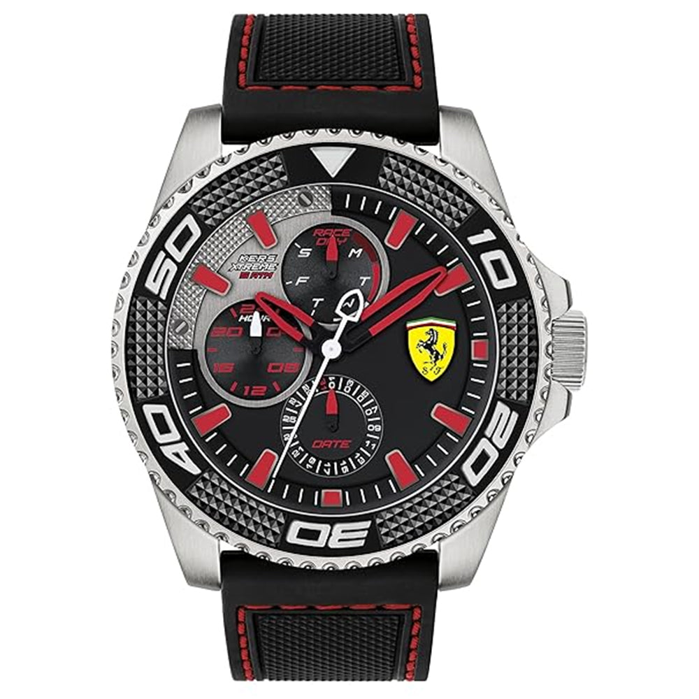 SCUDERIA Ferrari 0830467 Kers Xtreme Black Men's Watch