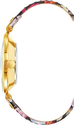 Anne Klein 10/9168GPFL Black Dial Analog Quartz Women's Watch