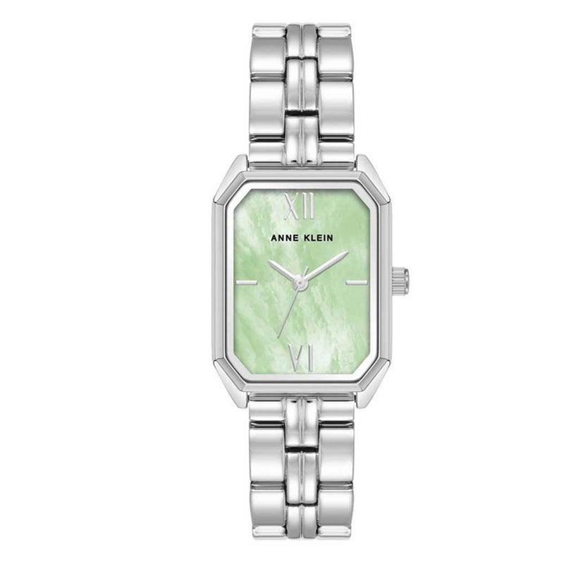 Anne Klein 12-7765MISV Green Dial Analog Quartz Women's Watch