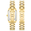 Anne Klein 12/7778GPST Black Dial Analog Quartz Women's Watch Set