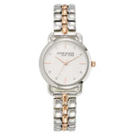 Anne Klein 12-7783RGTT White Dial Analog Quartz Women's Wristwatch