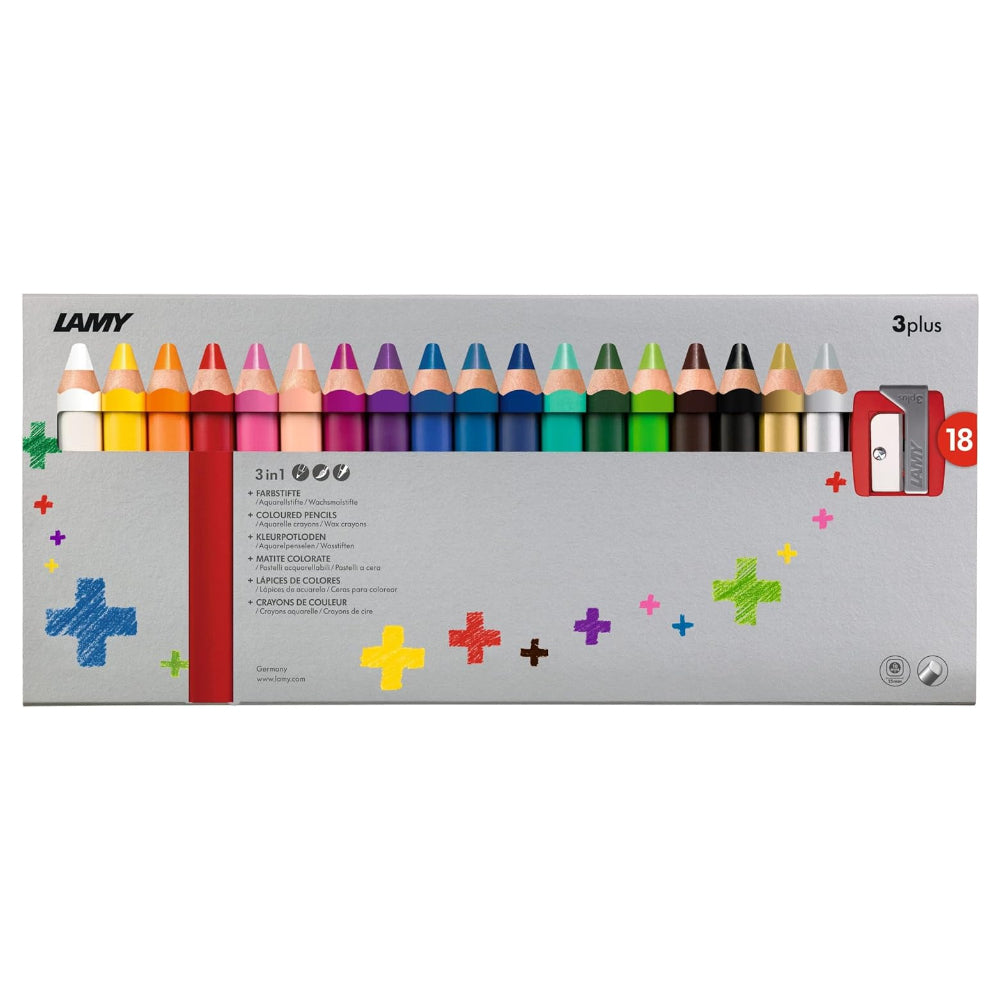 Lamy 3-in-1 colored pencils 18pc