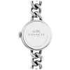 COACH 14000054 Waverly Stainless-Steel Quartz Silver Women's Watch With Two Bangles