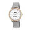 COACH 14502266 Delancey Silver Dial Steel Women's Mesh Watch Coach