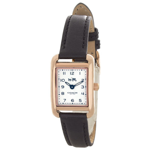 COACH 14502451 Thompson Black Leather Women's Watch Coach