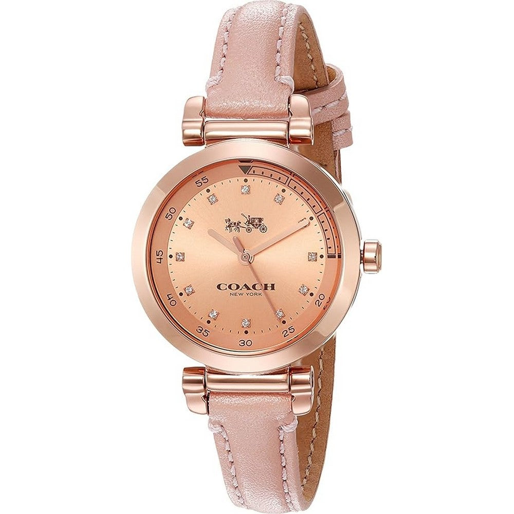 COACH 14502540 Analogue Casual Pink Band Women's Watch