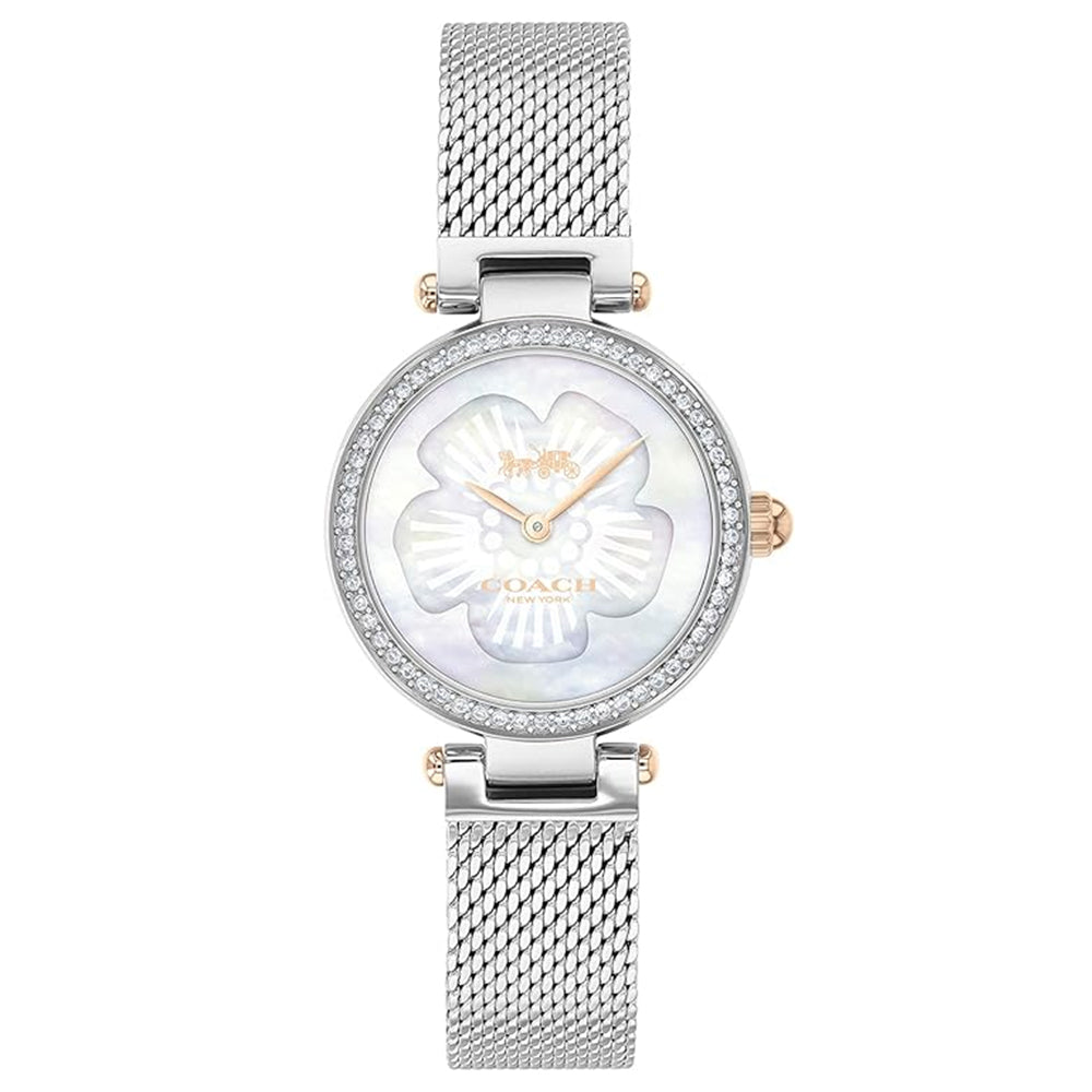 COACH 14503510 Park Stainless Steel Women's Mesh Bracelet Watch Coach