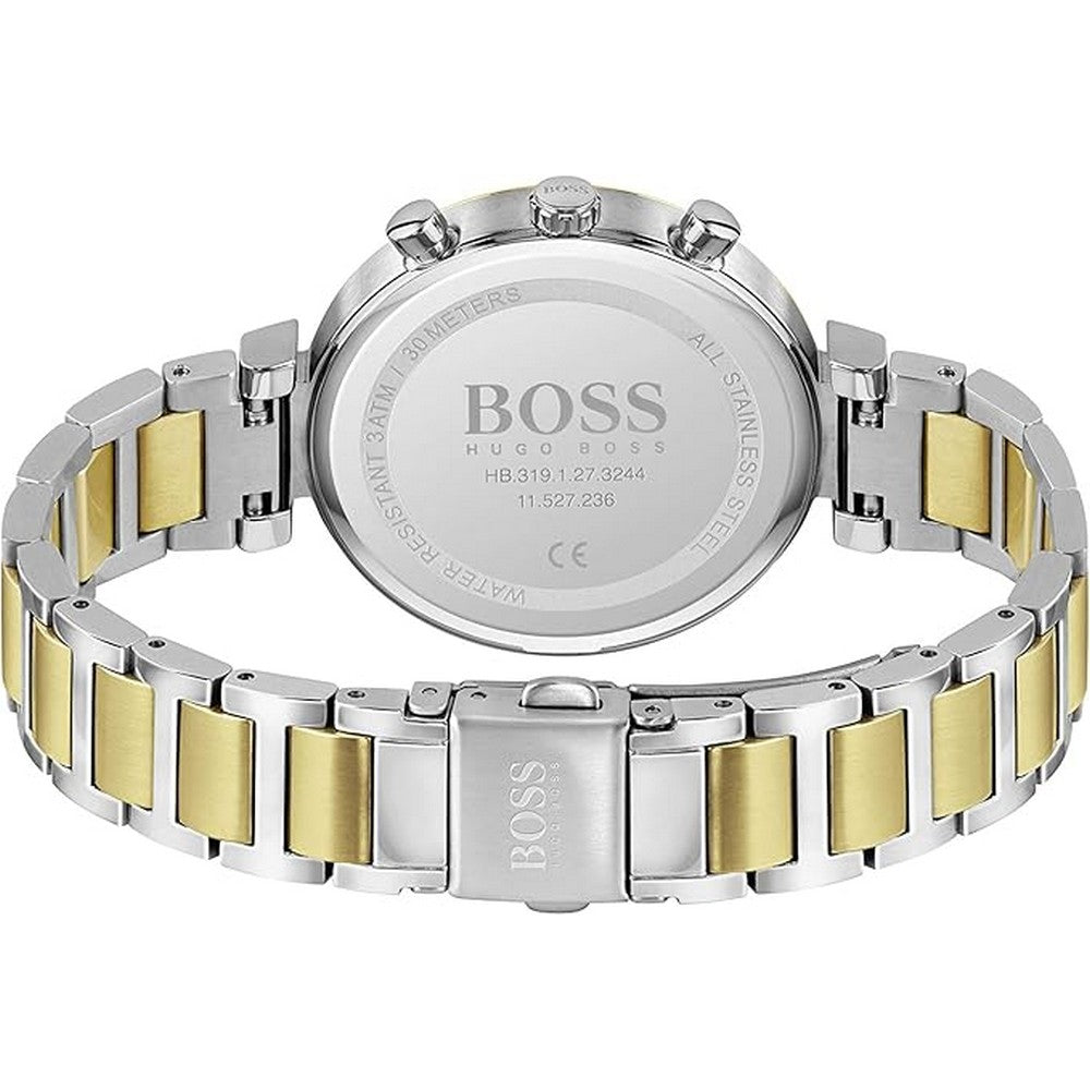 Hugo Boss Flawless Analogue Quartz Two tone Stainless Steel Strap Women's Watch 1502550