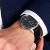 Hugo Boss 1513611 Officer Black Analog Leather Men's Watch