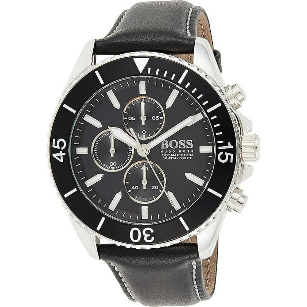 Hugo Boss Ocean Edition Chronograph Stainless Steel Strap Men's Watch 1513697