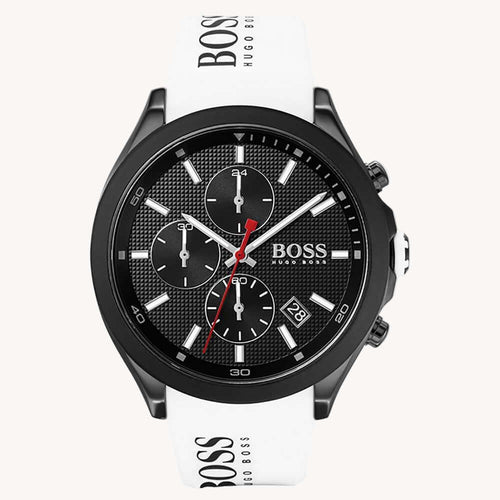 Hugo Boss 1513718 Velocity White Silicone Men's Watch