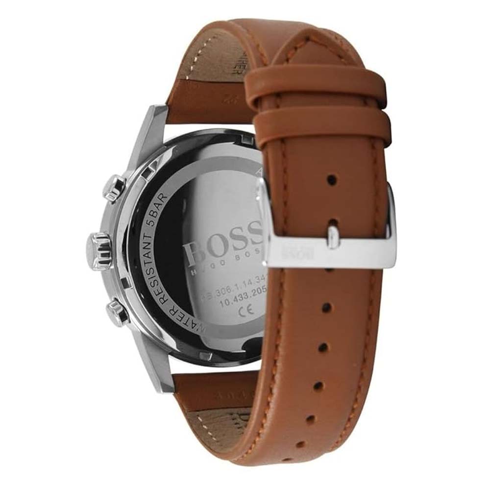 Hugo Boss Navigator 44?mm Men’s Chronograph Watch – Leather or Mesh Strap